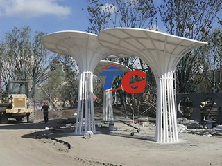 恒大陽光半島景觀<font color='red'>膜<font color='red'>結(jié)構(gòu)工程</font></font>