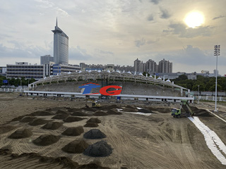 佛山樂從文化公園體育看臺<font color='red'>膜<font color='red'>結(jié)構(gòu)工程</font></font>