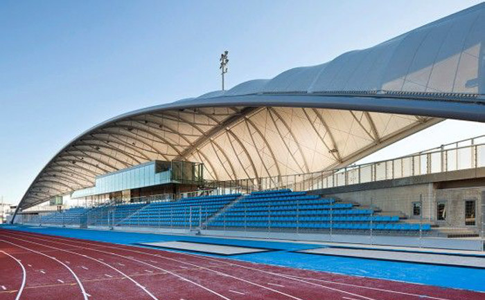 大型膜結構看臺實景展示