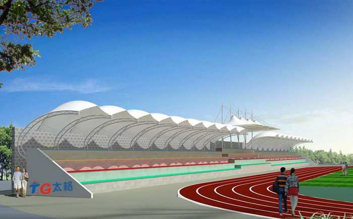 體育館看臺膜結構工程