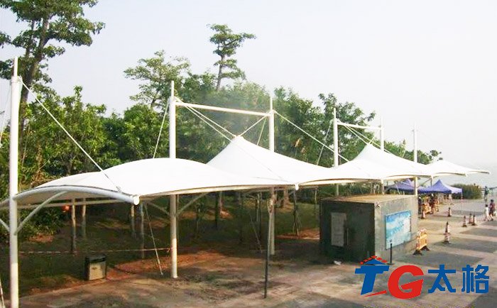 太格之深圳灣景觀膜結構工程2