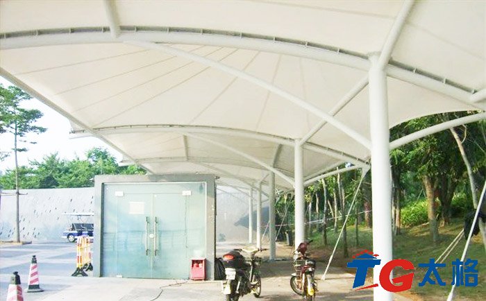 太格之深圳灣景觀膜結構工程棚