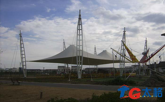 張家港市兒童主題樂(lè)園景觀膜結(jié)構(gòu)工程