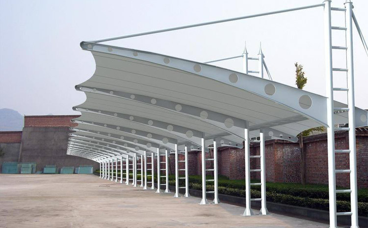 膜結(jié)構(gòu)電動(dòng)車(chē)棚