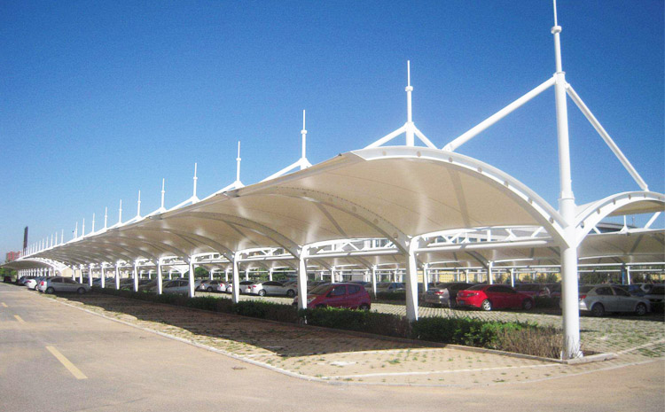 膜結(jié)構(gòu)電動(dòng)車(chē)棚
