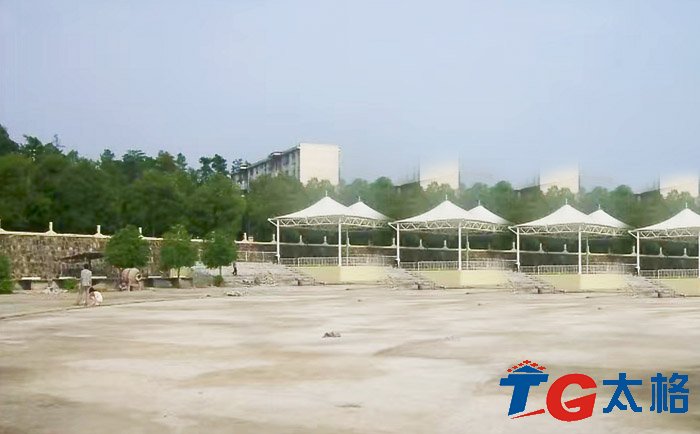 衡陽師范學校主席臺體育設施膜結構項目