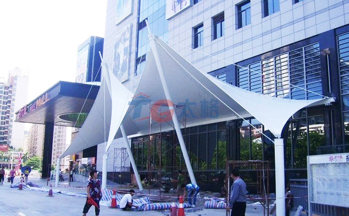 寶安時代城購物中心景觀膜結構