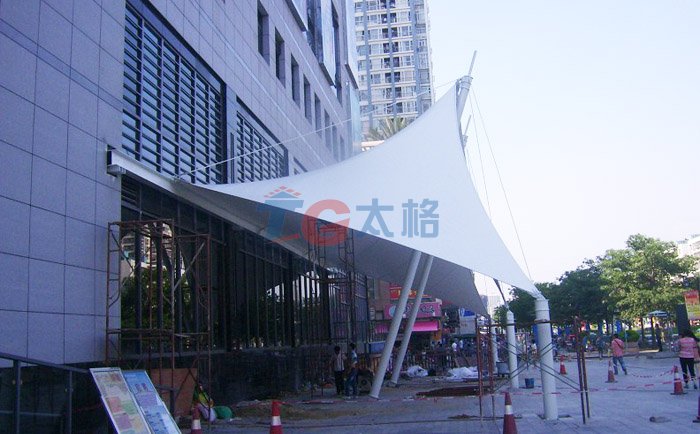 寶安時代城購物中心景觀膜結構