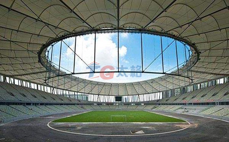 足球場膜結構效果圖