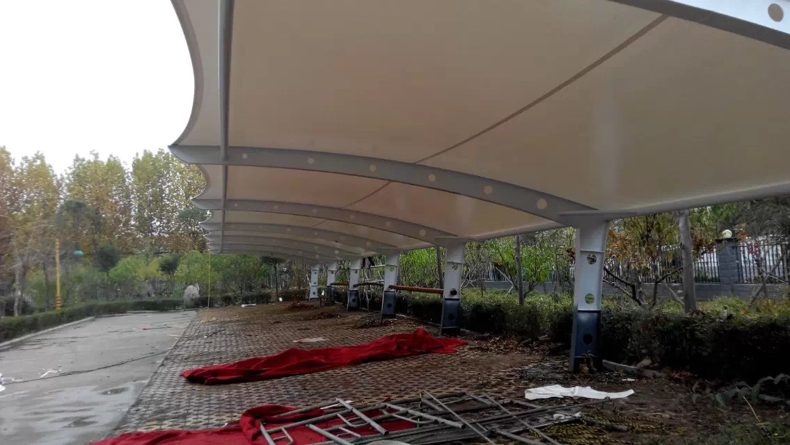 膜結構加油站 膜結構加油站