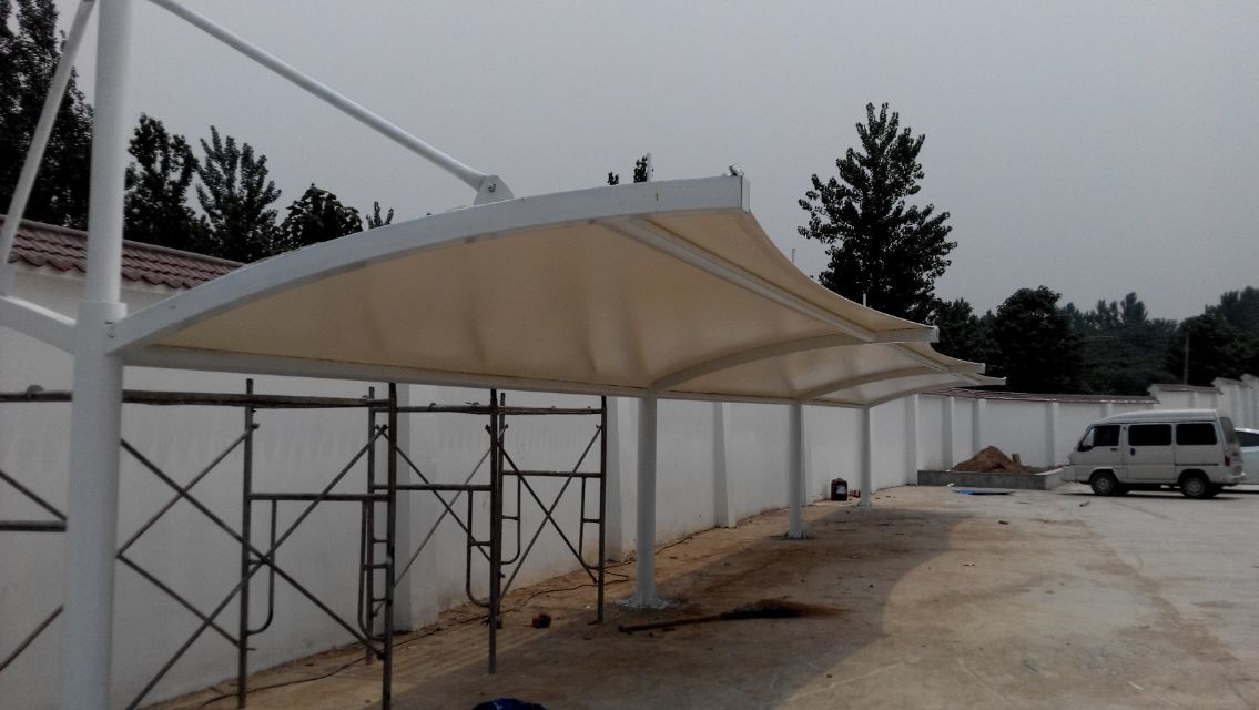 小區的膜結構出入口建筑