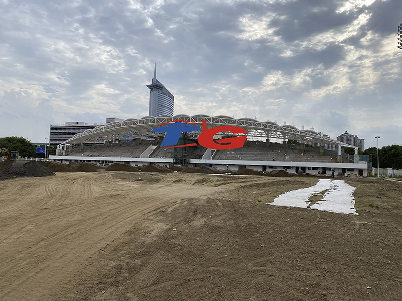 佛山樂從文化公園體育看臺膜結構