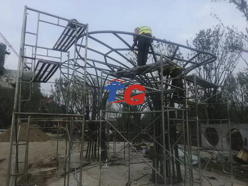 恒大陽光半島景觀膜結構工程